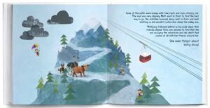Doris the dizzy cow book illustrated by Paper Rhino